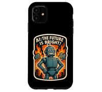 IA : l'avenir est Brillant, drôle, Intelligence Anti-Artificielle Coque pour iPhone 11
