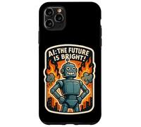 IA : l'avenir est Brillant, drôle, Intelligence Anti-Artificielle Coque pour iPhone 11 Pro Max
