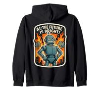 IA : l'avenir est Brillant, drôle, Intelligence Anti-Artificielle Sweat à Capuche