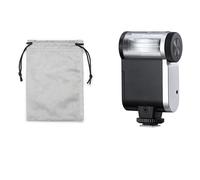 IA32 Lumière clignotante pour appareil photo avec diffuseur intégré, intensité réglable, prise en charge manuel/automatique pour les mariages et les événements, temps de retraitement rapide du