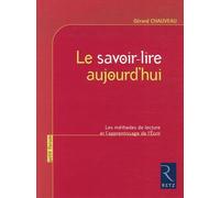 IAD - Le savoir-lire aujourd'hui