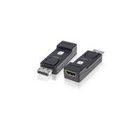 Techly Adaptateur DisplayPort vers HDMI IADAP DSP-2124K3 (DP 1.2, 4K 30Hz) Noir