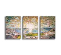 IADNG Impression sur toile Motif marque de soleil 60 x 90 cm