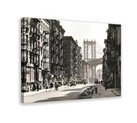 IADNG Poster sur toile New York City 1936 - Décoration de chambre à coucher - 40 x 60 cm