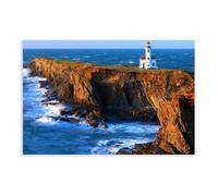 IADNG Poster sur toile Phare du Cap d'Aragot 30 x 45 cm