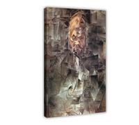 IADNG Poster sur toile Portrait d'Ambroise Vollard pour décoration de chambre à coucher 50 x 75 cm