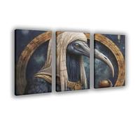 IADNG Poster sur toile Thoth Dieu égyptien 30 x 45 cm