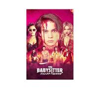IAGHRT Poster du film The Babysitter Killer Queen - Impression sur toile - Décoration pour chambre à coucher, bureau, chambre - Cadeau idéal (60 x 90 cm)