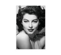 IAGHRT Poster sur toile Ava Gardner (5) - Décoration pour chambre à coucher, bureau, chambre - Cadeau - 50 x 75 cm