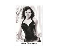 IAGHRT Poster sur toile Ava Gardner - Décoration pour chambre à coucher, bureau, chambre - Cadeau - 20 x 30 cm