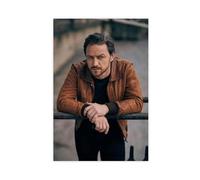 IAGHRT Poster sur toile James McAvoy (1) - Décoration pour chambre à coucher, bureau, chambre - Cadeau - 40 x 60 cm