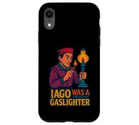 Iago Gaslighter Shakespeare Othello Villain Meme Vieilli Coque pour iPhone XR
