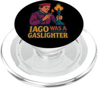 Iago Gaslighter Shakespeare Othello Villain Meme Vieilli PopSockets PopGrip pour MagSafe