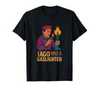 Iago Gaslighter Shakespeare Othello Villain Meme Vieilli T-Shirt