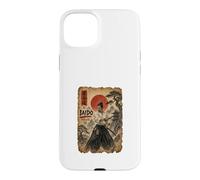 Iaido Débutant Encre Japonaise Art Calligraphie Art Design Coque pour iPhone 15 Plus