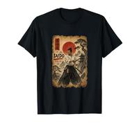 Iaido Débutant Encre Japonaise Art Calligraphie Art Design T-Shirt