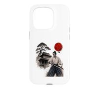 Iaido Débutant Encre Japonaise Art Calligraphie Coque pour iPhone 15 Pro