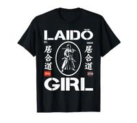 Iaido Girl : élégance et Art épée dans Le Style Japonais ! T-Shirt Graphique avec Valeur