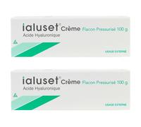 ialuset Crème Flacon pressurisé 100 g 2x100