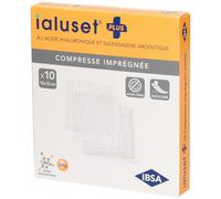 Ialuset Plus Compresses imprégnées 10 pc(s)