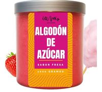 IAMI Sucre pour nuages de coton - Idéal pour machines à barbe à papa - Goût intense et doux pour fêtes, foires et événements pour enfants (Fresa)