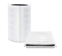 iAmoy Blue Pure 411 Lot de 2 filtres HEPA de rechange compatibles avec purificateur d'air Blue'air Blue Pure 3210, H13 True HEPA et charbon actif