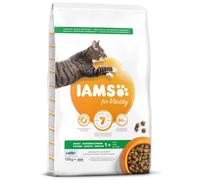 IAMS Vitality Croquettes premium chats adultes 100% Completes et equilibrees - Aux poissons de locean - Sans OGM Colorant - 10kg G