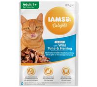 IAMS CAT Thunfisch & Hering in Gelee (85 g)