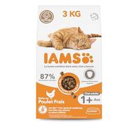 IAMS Croquette au Poulet pour Chat Adulte 3 kg