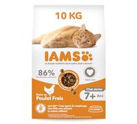 Iams Croquette au Poulet pour Chat Senior 10 kg