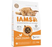 IAMS for Vitality Chicken karma pour chats adultes avec du poulet 1,5 kg