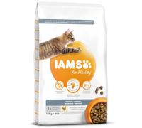 IAMS Indoor nourriture sèche pour chats au poulet - Nourriture sèche pour chats domestiques de 1 an et plus, 10 kg