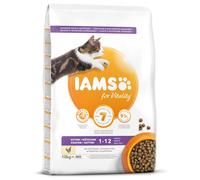 IAMS Junior aliment sec pour chatons au poulet - Aliment sec pour chatons de 1 à 12 mois, 10 kg