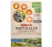 Iams Naturally Nourriture pour chat senior poulet & agneau 85 g
