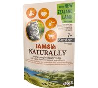 IAMS Naturally Sachet pour chats âgés au agneau de Nouvelle Zélande en sauce