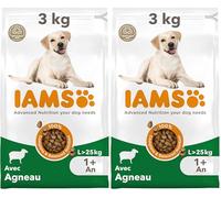 Iams Vitality - Croquettes pour Chiens Adultes Grande Race - Favorise Santé et Vitalité (Lot de 2)