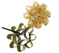 IAMSIAMZ Moule à biscuits croustillants en forme de fleur de lotus en laiton 6,3 cm de diamètre pour dessert thaïlandais livré avec une recette thaïlandaise thaïlandaise Kanom Amazon