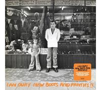 IAN DURY - NEW BOOTS AND PANTIES TRANSPARENT AMBER VINYL VINYL LP NEUF