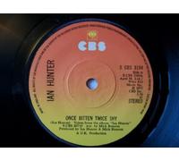 IAN HUNTER Once Bitten Twice Shy UK 7" 45
