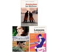 Ian McEwan Collection 3 Books Set (Amsterdam, Atonement, Lessons)