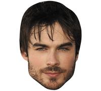Ian Somerhalder (Stubble) Big Head. Masque plus grand que nature.