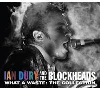IAN & THE BLOCKHEADS DURY - WHAT A WASTE-COLLECTION MIT 5 LIVE TRACKS-2 CD NEUF