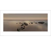 Ian Winstanley (Calm Sea 50 x 100 cm Toile Imprimée