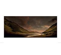 Ian Winstanley (Rannoch Moor 50 x 100 cm Toile Imprimée