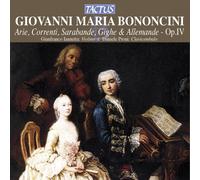 Bononcini Giovanni Maria – Arie, Correnti, Sarabande, Gighe E Allemande – Tactus