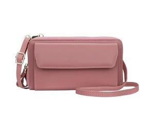 IANSHFKN Style Professionnel de Luxe rétro, Minimaliste et léger. PU Leather Wallet Ladies Long with Zipper Hand Peut être placé des Cartes de crédit, des Cartes d'identité, des Membres c