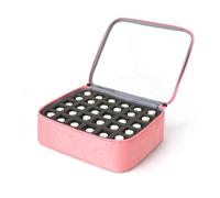 iaoskqwu Boîte de rangement pour vernis à ongles, organiseur pour manucures, pour 30 flacons de 15 ml/0,5 fl.oz, portable, B