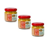 Iasa | Crème de thon à l'huile d'olive | Sauce Thon Assaisonnement Pâtes et canapés en pot - 3 x 90 Gr