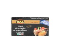 Iasa® | Filets d'Anchois de Cantabrie Huile d'Olive | Anchois Artisanaux - 150 Gr Poids Net | Anchois cantabriques salés