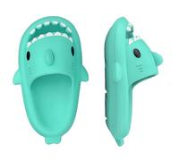 IASKDIN Requin Chaussons Fille Garçon Shark Slippers Homme Femme Pantoufles Mignon Chaussures pour Piscine et Plage Douche Chaussons Maison d'été